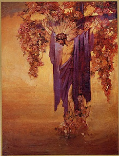 Cristo en la cruz-árbol